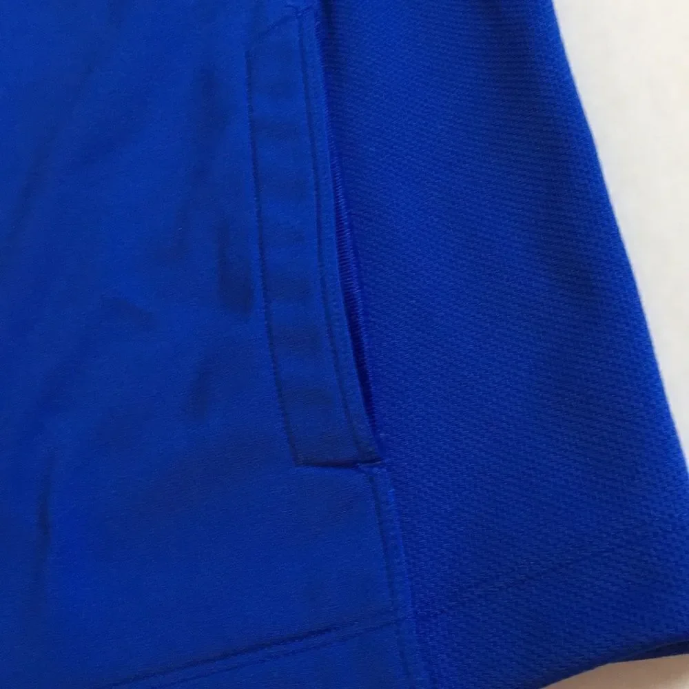 Nike Golf Mens 1/4 Zip Blue Long Sleeve Fleece Pullover Shirt - sz XL